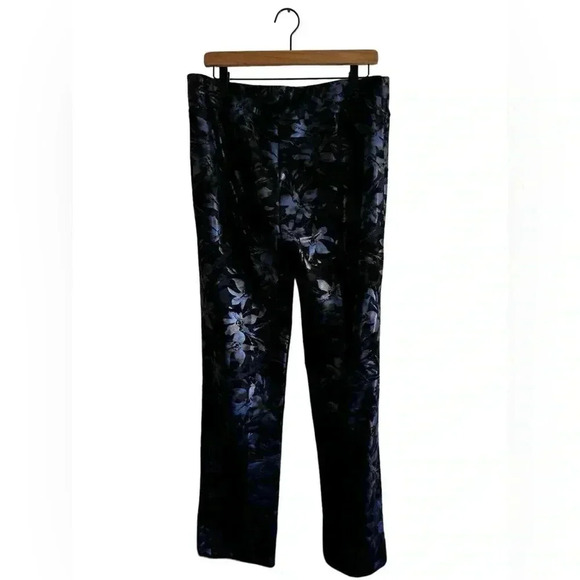 Soft Surroundings Twilight Floral Pants- Size 14 - Picture 7 of 12